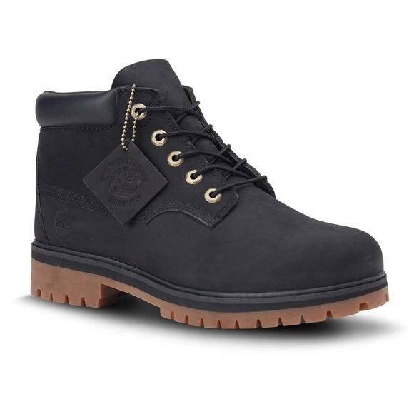 Timberland Other - Timberland Rockaway Mid LC Waterproof CH Black Nubuck Mens Size 11.5M